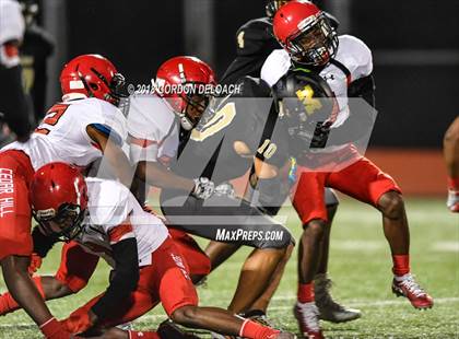 Thumbnail 2 in JV: Cedar Hill (Red) vs Mansfield (Gold) photogallery.