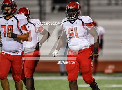 Thumbnail 2 in JV: Cedar Hill (Red) vs Mansfield (Gold) photogallery.