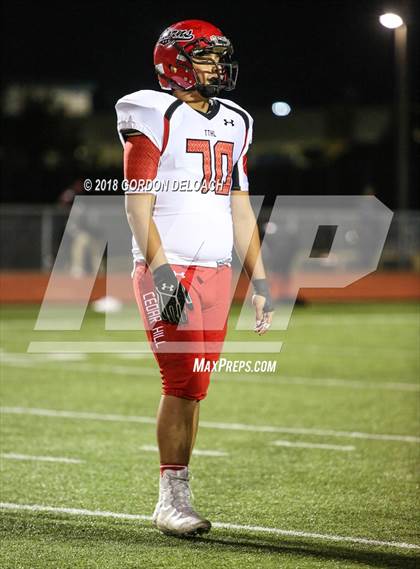 Thumbnail 2 in JV: Cedar Hill (Red) vs Mansfield (Gold) photogallery.