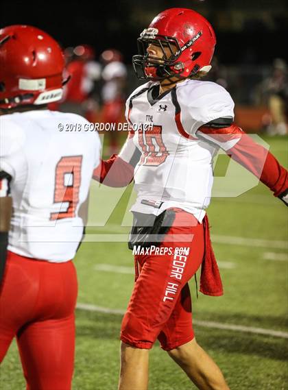 Thumbnail 1 in Cedar Hill (Red) vs Mansfield (Gold) photogallery.
