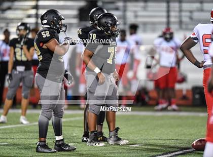 Thumbnail 2 in JV: Cedar Hill (Red) vs Mansfield (Gold) photogallery.