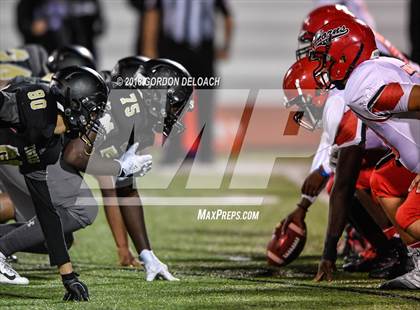 Thumbnail 1 in JV: Cedar Hill (Red) vs Mansfield (Gold) photogallery.