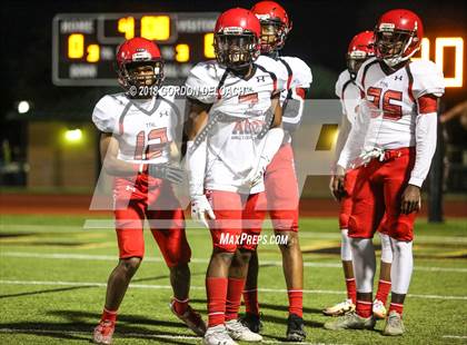 Thumbnail 1 in JV: Cedar Hill (Red) vs Mansfield (Gold) photogallery.