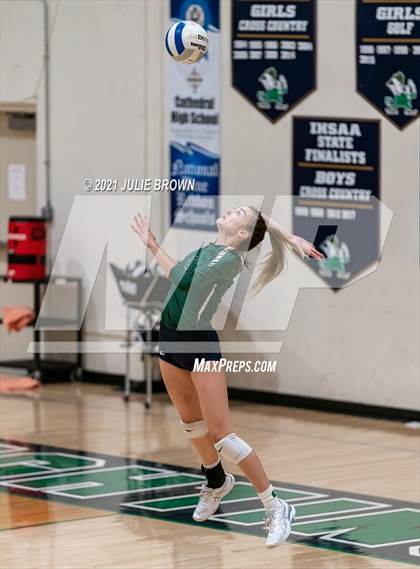 Thumbnail 1 in Center Grove @ Cathedral (Scrimmage) photogallery.
