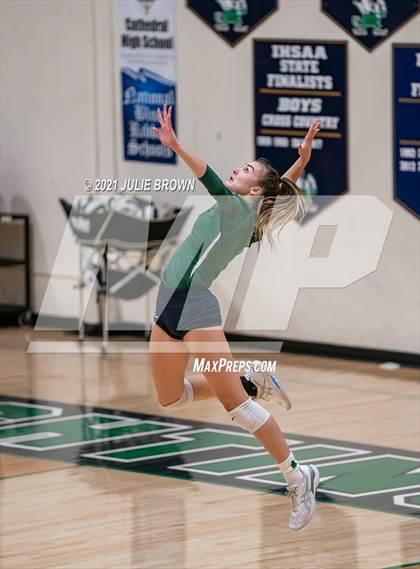 Thumbnail 2 in Center Grove @ Cathedral (Scrimmage) photogallery.