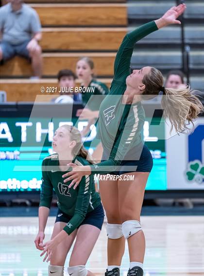 Thumbnail 3 in Center Grove @ Cathedral (Scrimmage) photogallery.