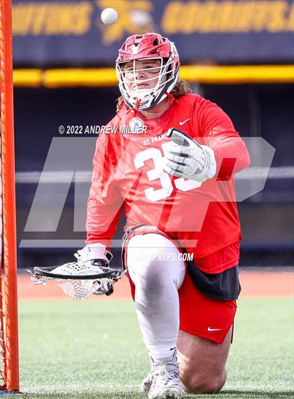 Thumbnail 1 in St. Francis @ St. Joseph's Collegiate Institute  (MMHSAA Semi-Final) photogallery.