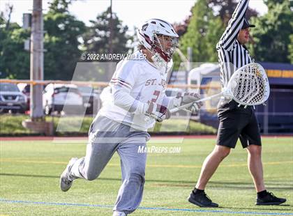 Thumbnail 2 in St. Francis @ St. Joseph's Collegiate Institute  (MMHSAA Semi-Final) photogallery.