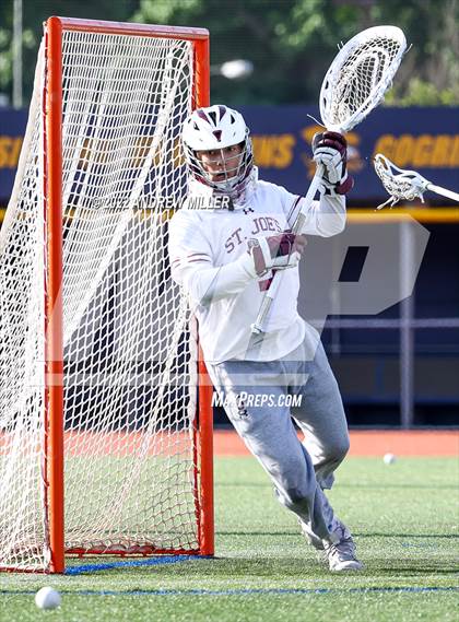 Thumbnail 3 in St. Francis @ St. Joseph's Collegiate Institute  (MMHSAA Semi-Final) photogallery.