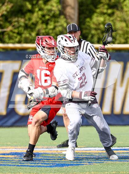 Thumbnail 2 in St. Francis @ St. Joseph's Collegiate Institute  (MMHSAA Semi-Final) photogallery.