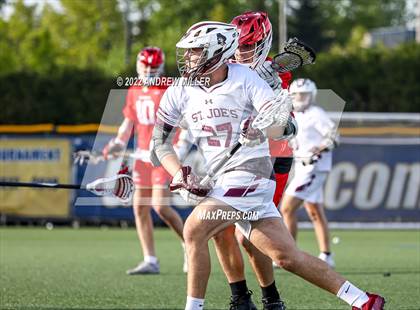 Thumbnail 2 in St. Francis @ St. Joseph's Collegiate Institute  (MMHSAA Semi-Final) photogallery.