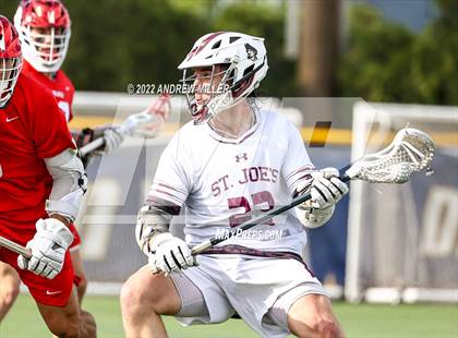 Thumbnail 1 in St. Francis @ St. Joseph's Collegiate Institute  (MMHSAA Semi-Final) photogallery.