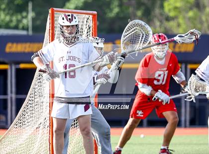 Thumbnail 1 in St. Francis @ St. Joseph's Collegiate Institute  (MMHSAA Semi-Final) photogallery.