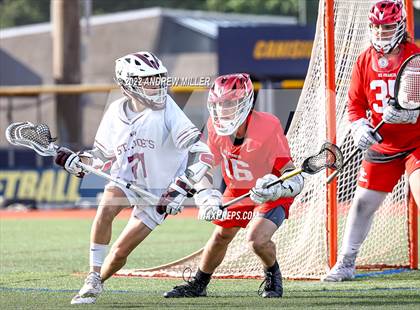 Thumbnail 1 in St. Francis @ St. Joseph's Collegiate Institute  (MMHSAA Semi-Final) photogallery.