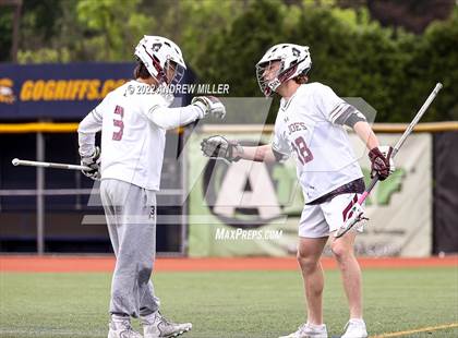 Thumbnail 2 in St. Francis @ St. Joseph's Collegiate Institute  (MMHSAA Semi-Final) photogallery.