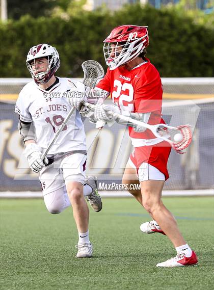 Thumbnail 1 in St. Francis @ St. Joseph's Collegiate Institute  (MMHSAA Semi-Final) photogallery.