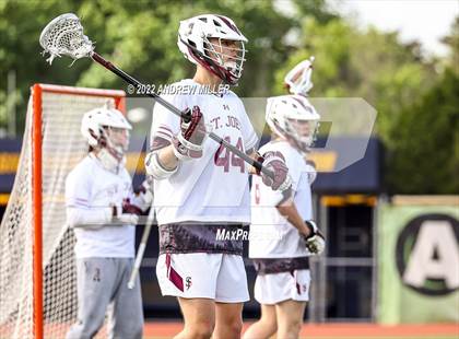 Thumbnail 3 in St. Francis @ St. Joseph's Collegiate Institute  (MMHSAA Semi-Final) photogallery.