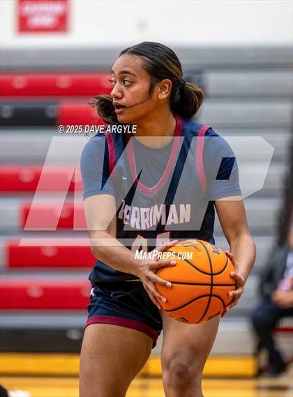 Thumbnail 3 in Herriman @ American Fork (UHSAA 6A First Round) photogallery.