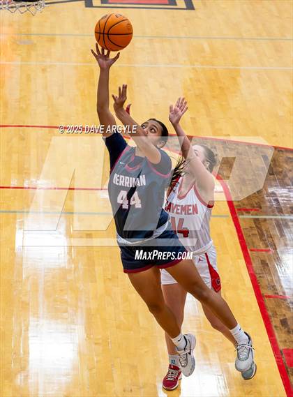 Thumbnail 3 in Herriman @ American Fork (UHSAA 6A First Round) photogallery.