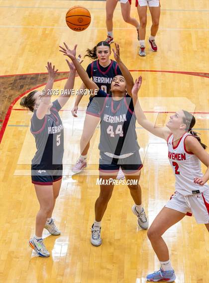 Thumbnail 3 in Herriman @ American Fork (UHSAA 6A First Round) photogallery.