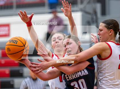 Thumbnail 2 in Herriman @ American Fork (UHSAA 6A First Round) photogallery.