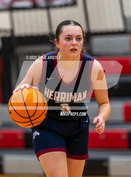 Thumbnail 2 in Herriman @ American Fork (UHSAA 6A First Round) photogallery.