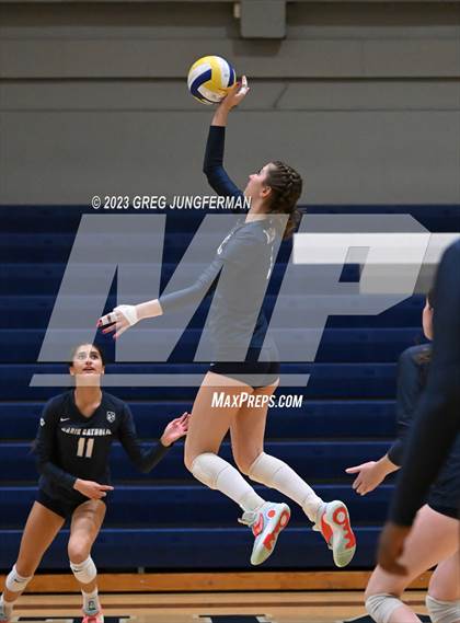 Thumbnail 1 in Granite Bay @ Marin Catholic (CIF NorCal State D1 Playoff) photogallery.