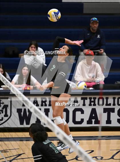 Thumbnail 2 in Granite Bay @ Marin Catholic (CIF NorCal State D1 Playoff) photogallery.