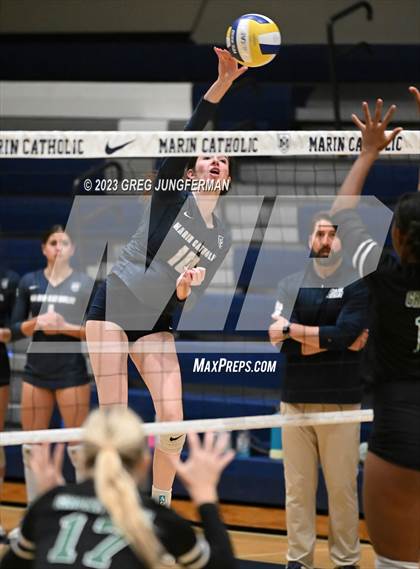 Thumbnail 3 in Granite Bay @ Marin Catholic (CIF NorCal State D1 Playoff) photogallery.