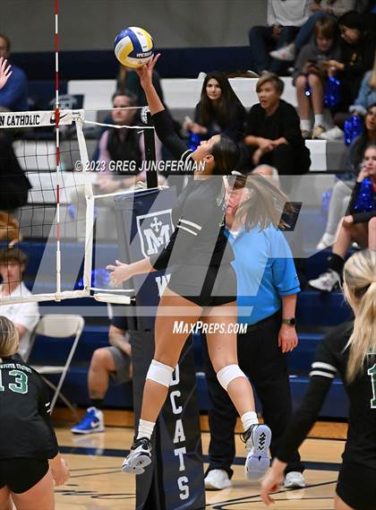 Thumbnail 2 in Granite Bay @ Marin Catholic (CIF NorCal State D1 Playoff) photogallery.