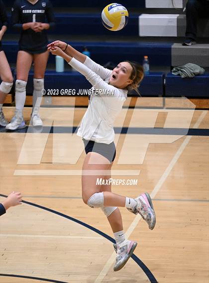 Thumbnail 3 in Granite Bay @ Marin Catholic (CIF NorCal State D1 Playoff) photogallery.