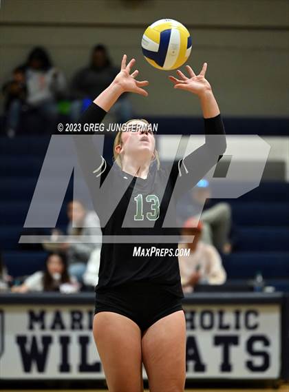 Thumbnail 2 in Granite Bay @ Marin Catholic (CIF NorCal State D1 Playoff) photogallery.