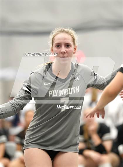 Thumbnail 3 in Plymouth vs. Grand Blanc (Motor City Power Series) photogallery.
