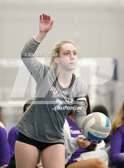 Thumbnail 2 in Plymouth vs. Grand Blanc (Motor City Power Series) photogallery.