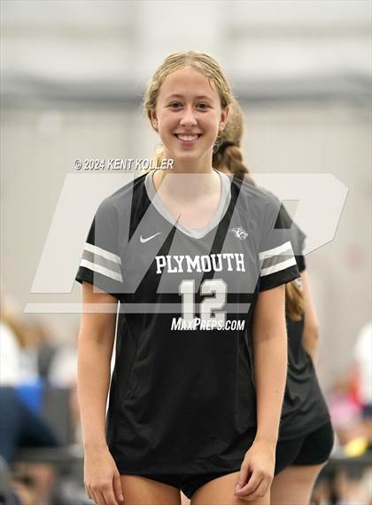 Thumbnail 3 in Plymouth vs. Grand Blanc (Motor City Power Series) photogallery.
