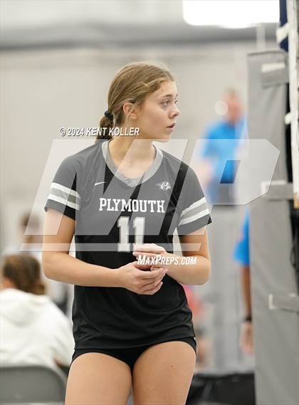 Thumbnail 1 in Plymouth vs. Grand Blanc (Motor City Power Series) photogallery.