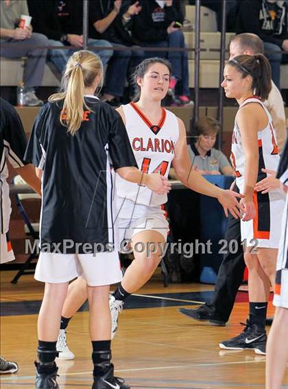 Thumbnail 1 in Homer-Center vs Clarion (PIAA Class A First Round) photogallery.