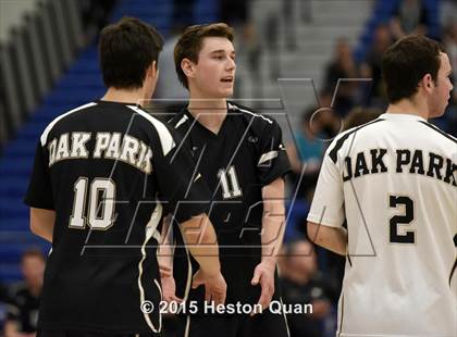 Thumbnail 2 in Oak Park vs Valencia (CIF-SS D2 Final) photogallery.