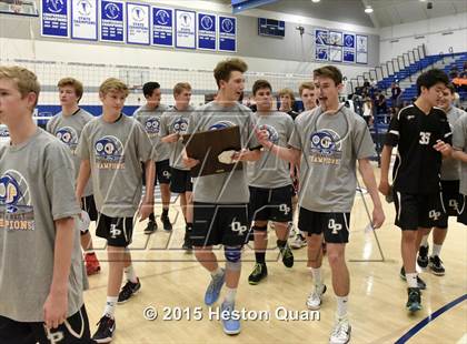 Thumbnail 2 in Oak Park vs Valencia (CIF-SS D2 Final) photogallery.