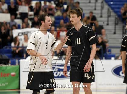 Thumbnail 2 in Oak Park vs Valencia (CIF-SS D2 Final) photogallery.