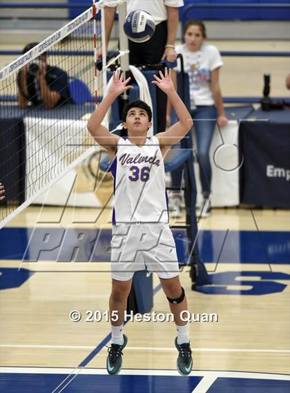 Thumbnail 2 in Oak Park vs Valencia (CIF-SS D2 Final) photogallery.