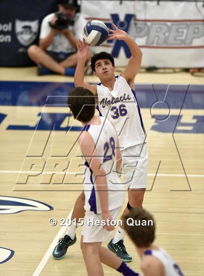 Thumbnail 1 in Oak Park vs Valencia (CIF-SS D2 Final) photogallery.
