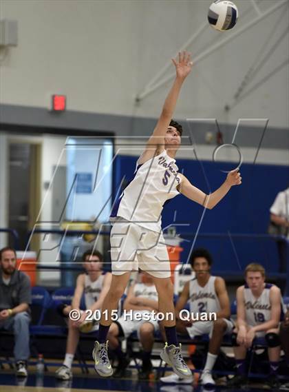 Thumbnail 3 in Oak Park vs Valencia (CIF-SS D2 Final) photogallery.