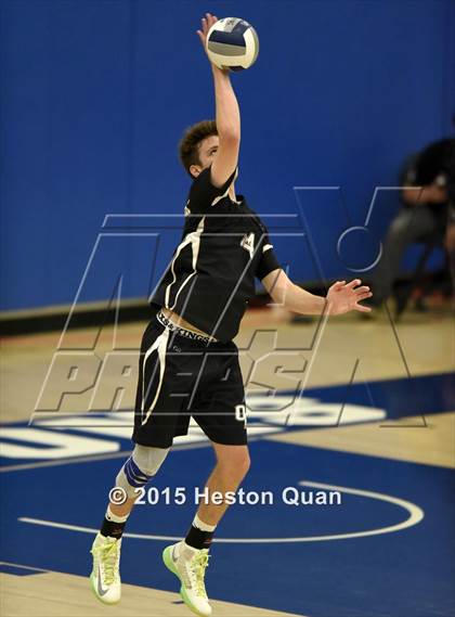 Thumbnail 2 in Oak Park vs Valencia (CIF-SS D2 Final) photogallery.