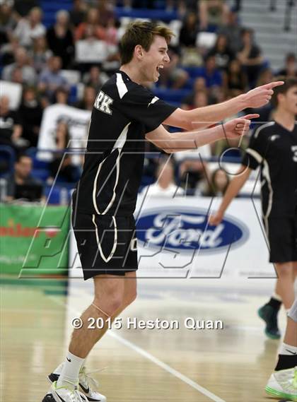 Thumbnail 1 in Oak Park vs Valencia (CIF-SS D2 Final) photogallery.