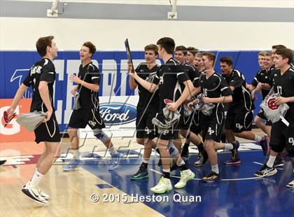 Thumbnail 2 in Oak Park vs Valencia (CIF-SS D2 Final) photogallery.