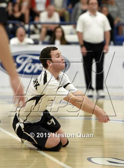 Thumbnail 2 in Oak Park vs Valencia (CIF-SS D2 Final) photogallery.