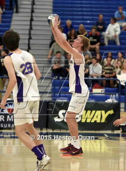 Thumbnail 2 in Oak Park vs Valencia (CIF-SS D2 Final) photogallery.