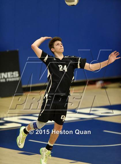 Thumbnail 1 in Oak Park vs Valencia (CIF-SS D2 Final) photogallery.