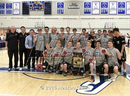 Thumbnail 2 in Oak Park vs Valencia (CIF-SS D2 Final) photogallery.